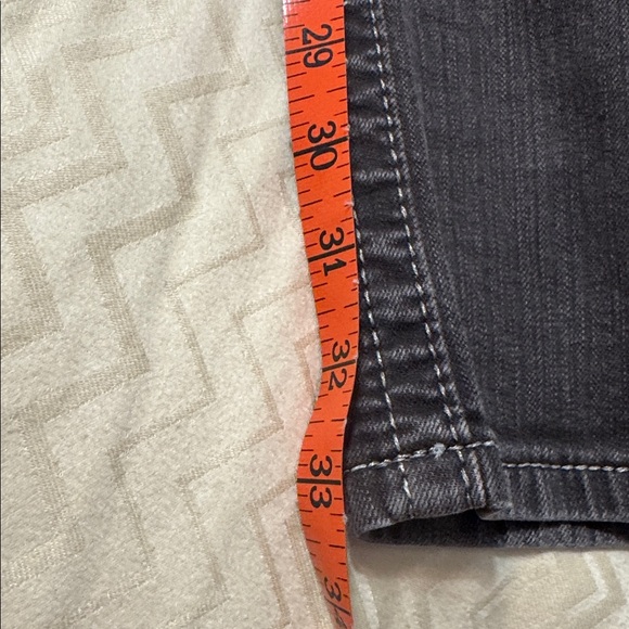 Miss Me Grey Skinny Jeans with Embellished Back - Picture 15 of 15